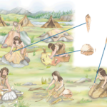 Con qué íel se hacían la ropa en la prehistoria?