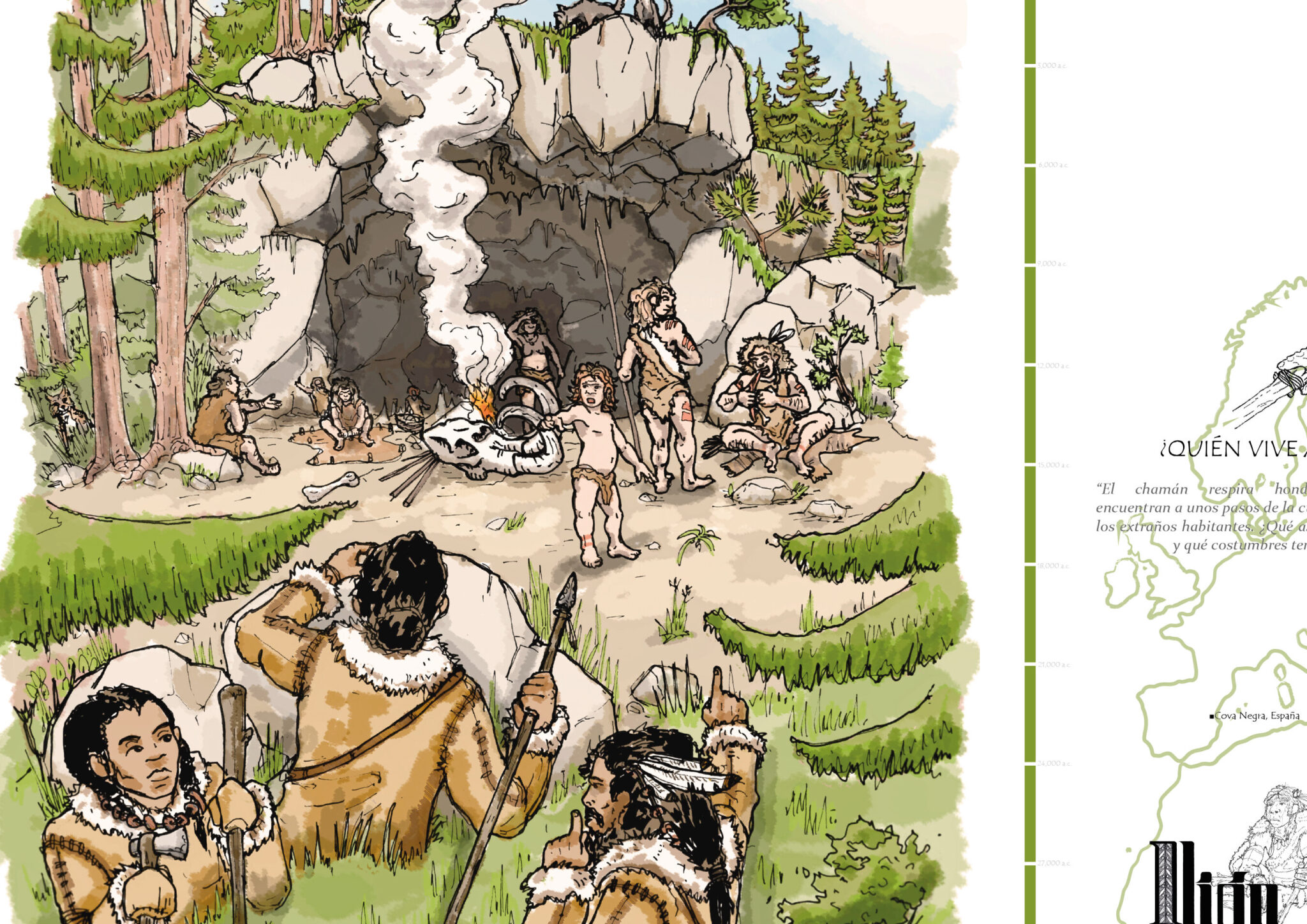 Cuevas donde vivían los paleolíticos en tribus: un vistazo histórico ...