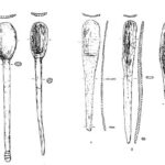 Materiales para hacer cosas en el Paleolítico: madera y huesos.